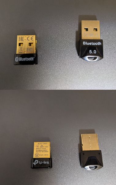 TP-LinkとZAPOOSのBluetooth USBアダプタ