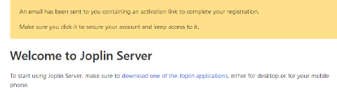 Joplin Server