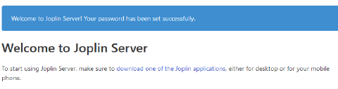 Joplin Server