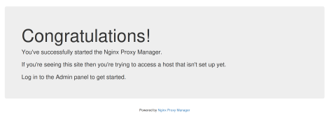 Nginx Proxy Manager